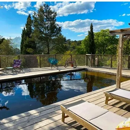 Homestay szállás Jardins D'ailleurs Avec Piscine Et Terrasse