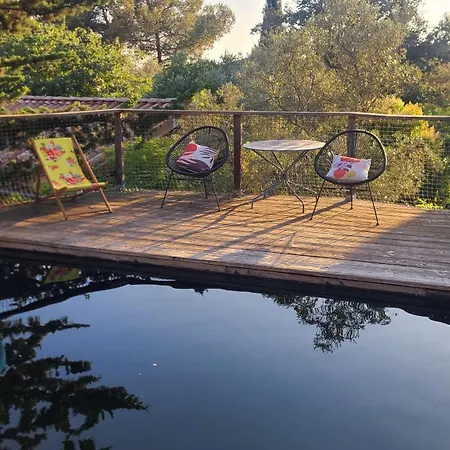 Jardins D'ailleurs Avec Piscine Et Terrasse Nîmes
